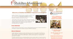 Desktop Screenshot of mukilteomontessori.com